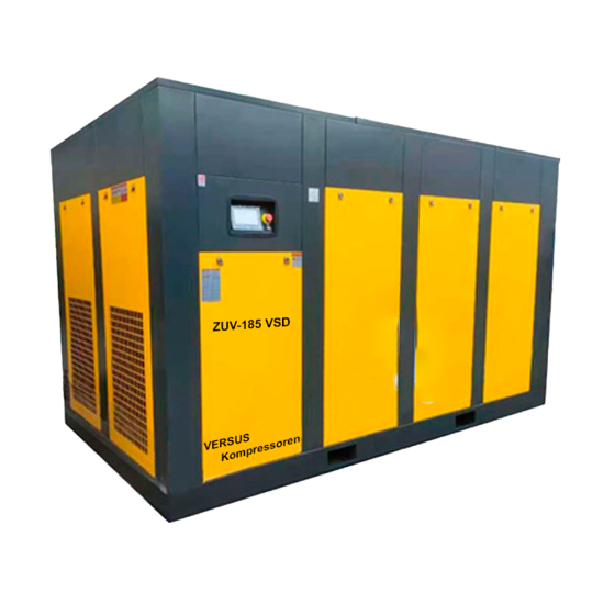 Винтовой компрессор ZUV – 185 VSD 10 бар прямой привод IP 55 D
