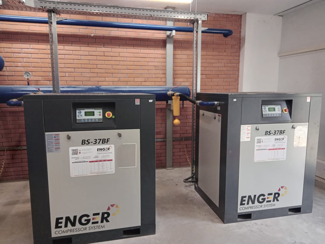 Винтовой компрессор Enger BS-37BF 8 для ООО "МИРТЕК"