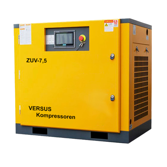 Винтовой компрессор ZUV – 7.5 13 бар прямой привод IP 23 D
