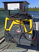 Проект - Винтовой компрессор Comprag DACS 3 (на шасси) для ООО ЭталонСтрой Проект - Винтовой компрессор Comprag DACS 3 (на шасси) для ООО ЭталонСтрой