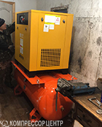 Винтовой компрессор "Berg" ВК-11Р-500/12 для ООО "АГРО-ГАРАНТ"