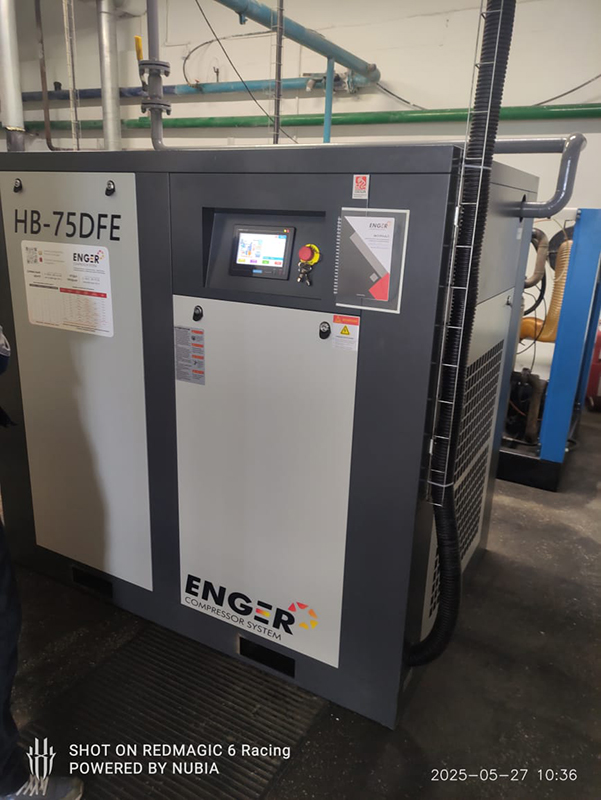 Проект - Винтовой компрессор Enger для ООО Третьяковский Маслосырзавод