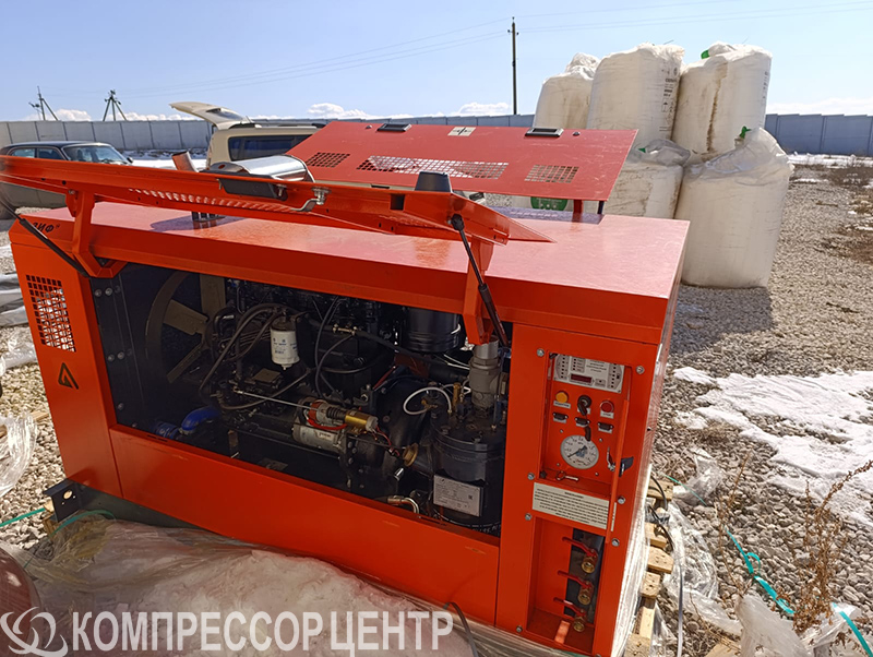 Дизельный винтовой компрессор 1 Дизельный винтовой компрессор 1