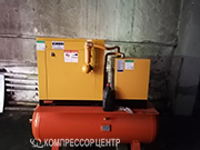 Проект - Винтовой компрессор Berg ВК-7,5РО-500/8 для ООО Цветовое решение