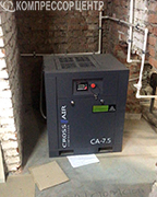 Проект - Винтовой компрессор Cross Air CA-7,5/8-RA для ИП Базунов Проект - Винтовой компрессор Cross Air CA-7,5/8-RA для ИП Базунов