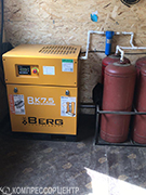 Проект - Винтовой компрессор Berg ВК-7.5/10 Е для ИП Новгородов Проект - Винтовой компрессор Berg ВК-7.5/10 Е для ИП Новгородов