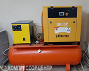 Проект - Винтовой компрессор Berg ВК-7,5P-500/8 для ООО Новые Технологии