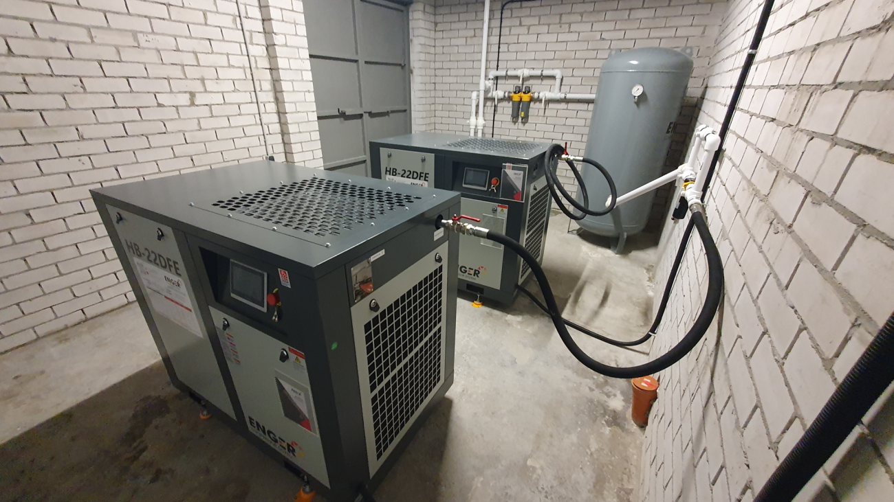 Проект - Винтовой компрессор Enger HB-22DFE 8 для ООО ПО И.К.П Проект - Винтовой компрессор Enger HB-22DFE 8 для ООО ПО И.К.П