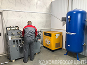 Проект - Винтовой компрессор Berg ВК-15/10 Р и вертикальный ресивер Remeza РВ 900.10.00 для ООО ТехноЦех Проект - Винтовой компрессор Berg ВК-15/10 Р и вертикальный ресивер Remeza РВ 900.10.00 для ООО ТехноЦех