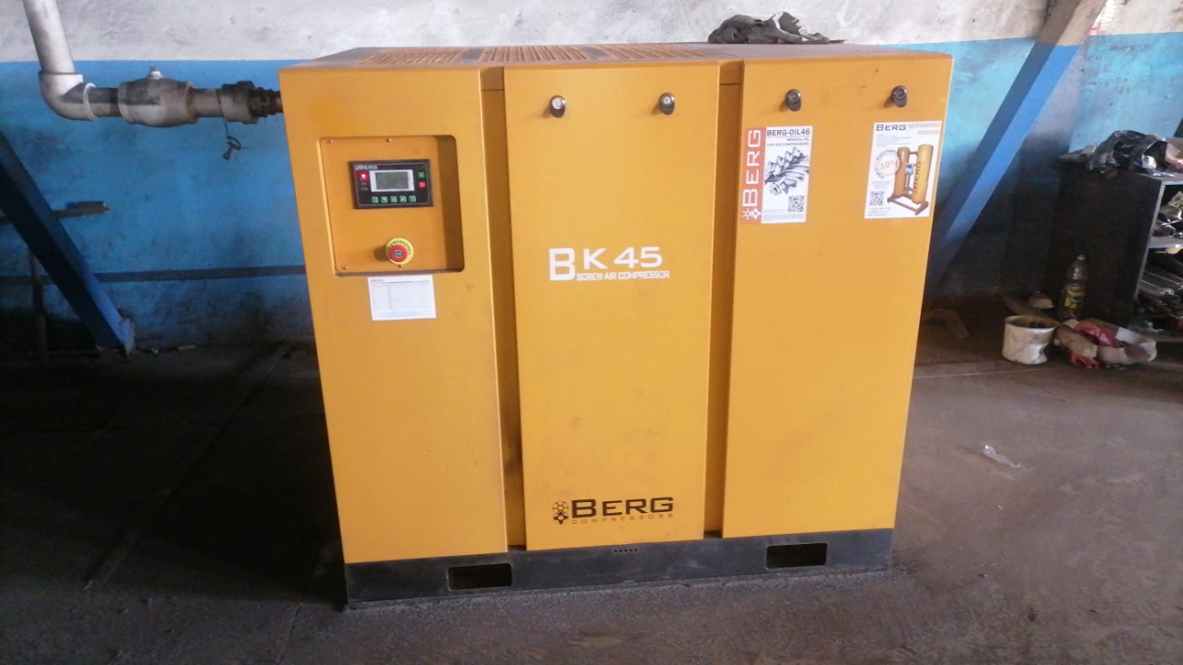 Проект - Винтовой компрессор Berg ВК-45 для ООО Техно-Логика Проект - Винтовой компрессор Berg ВК-45 для ООО Техно-Логика