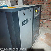 Проект - Винтовой компрессор Ironmac IC 60/8 B для ООО Металлист