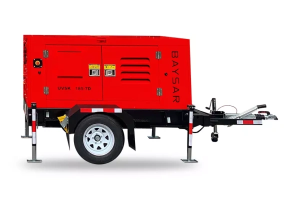Передвижной компрессор Baysar UVSK 185-7D
